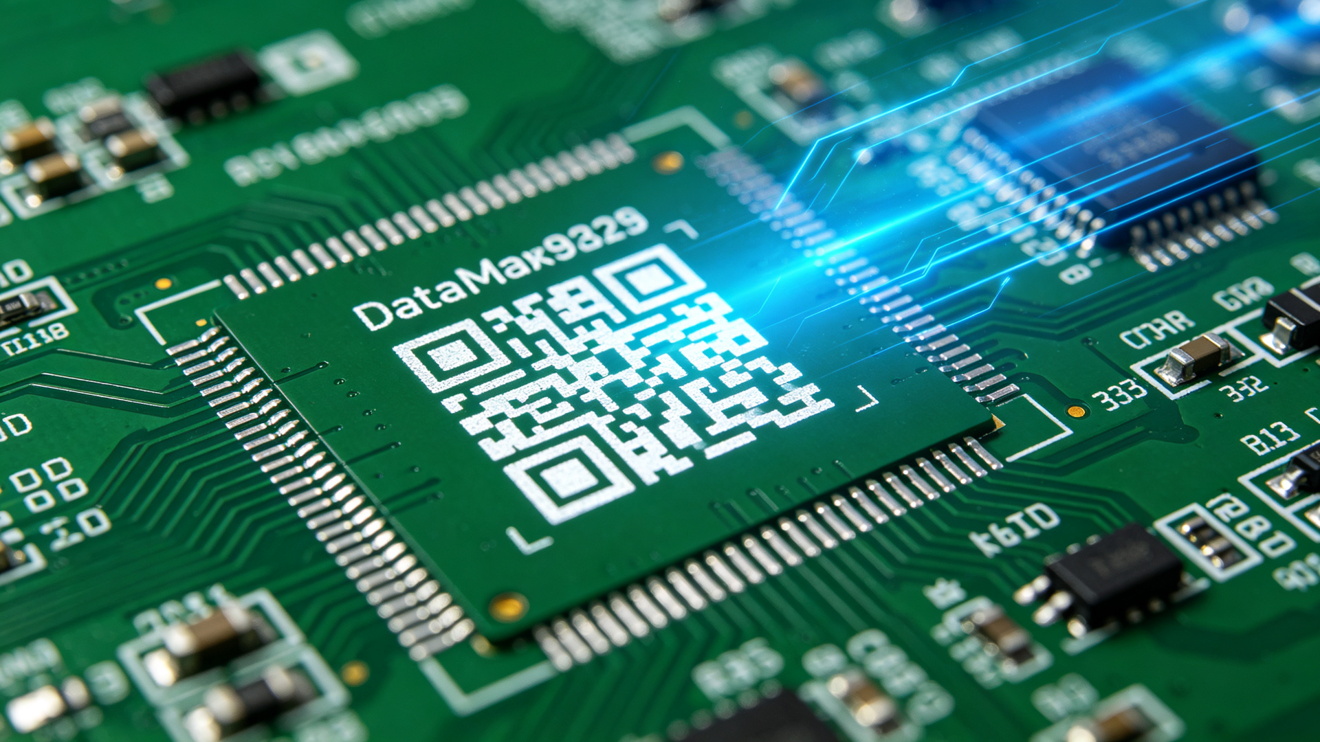 PCB二维码,PCB板二维码喷印,DM码